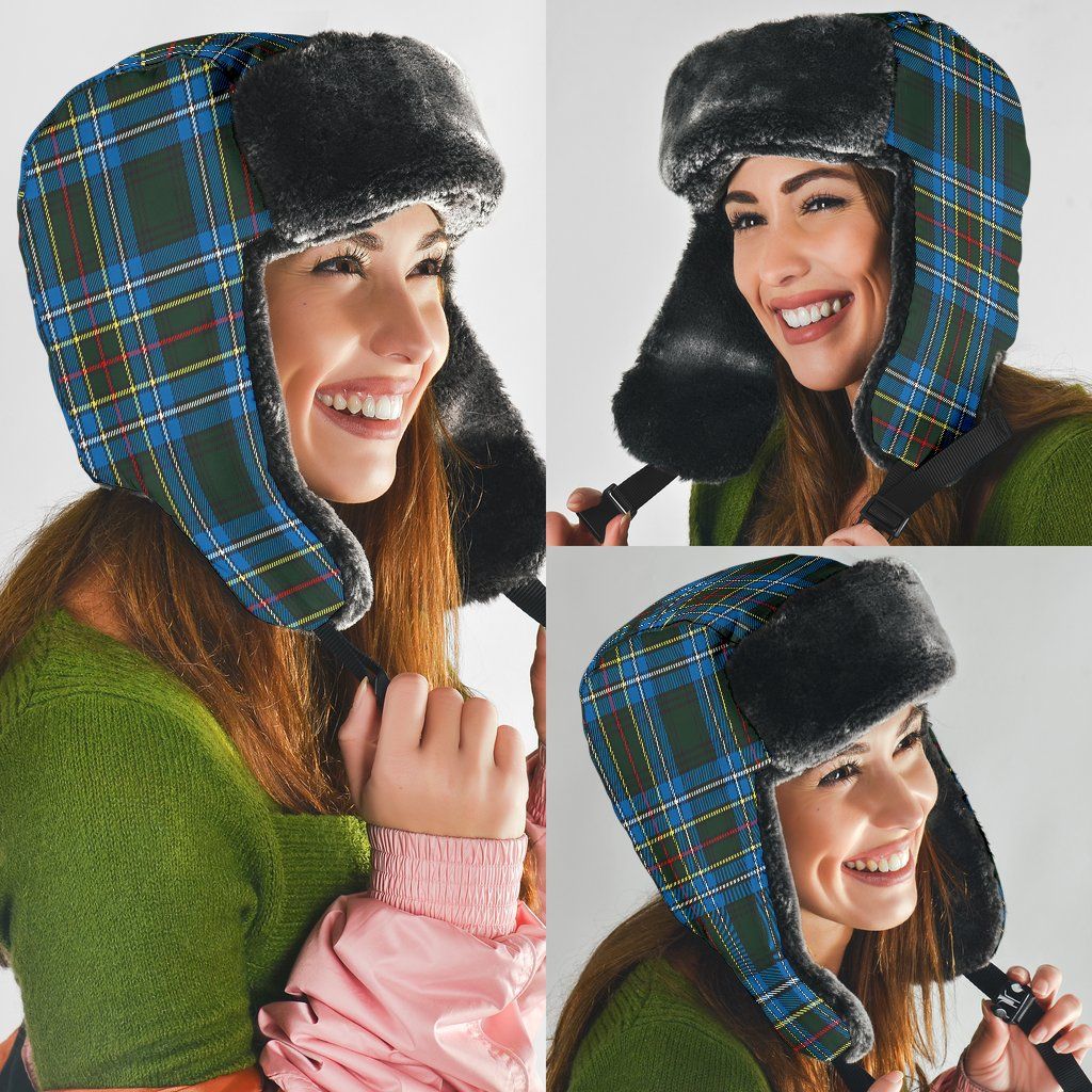 Cockburn Modern Tartan Plaid Trapper Hat