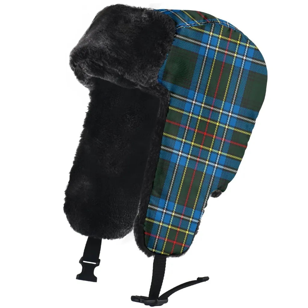 Cockburn Modern Tartan Plaid Trapper Hat