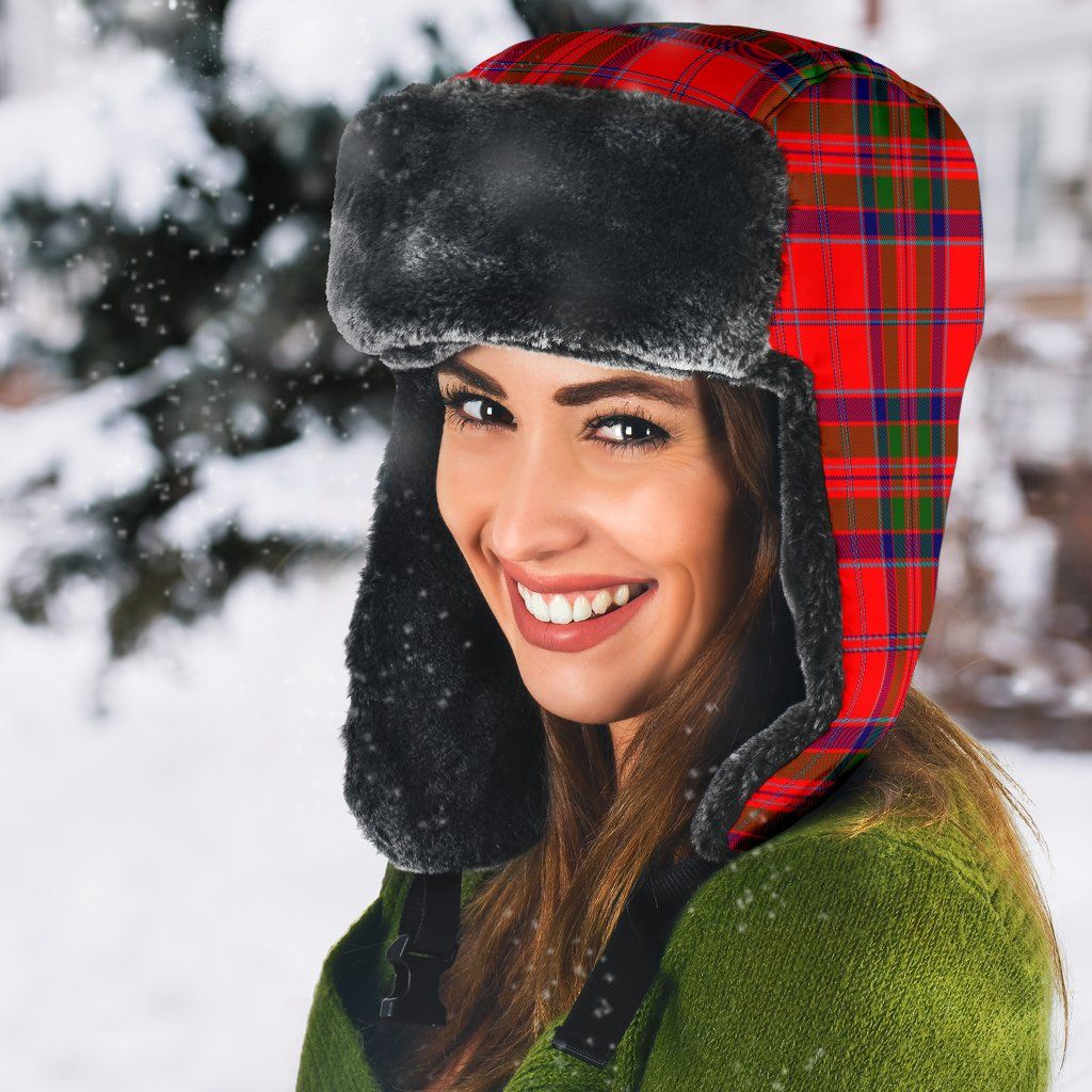 MacGillivray Modern Tartan Plaid Trapper Hat