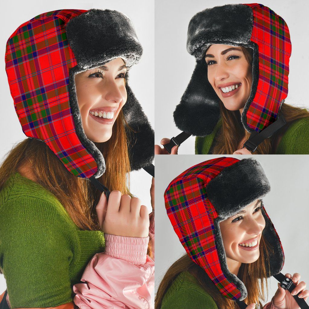 MacGillivray Modern Tartan Plaid Trapper Hat