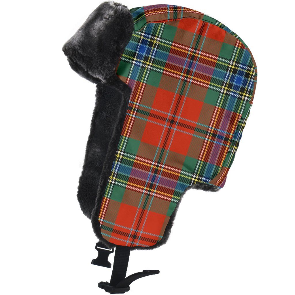 MacLean of Duart Ancient Tartan Plaid Trapper Hat