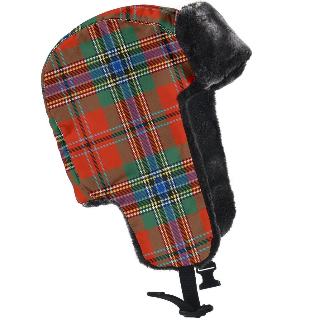 MacLean of Duart Ancient Tartan Plaid Trapper Hat