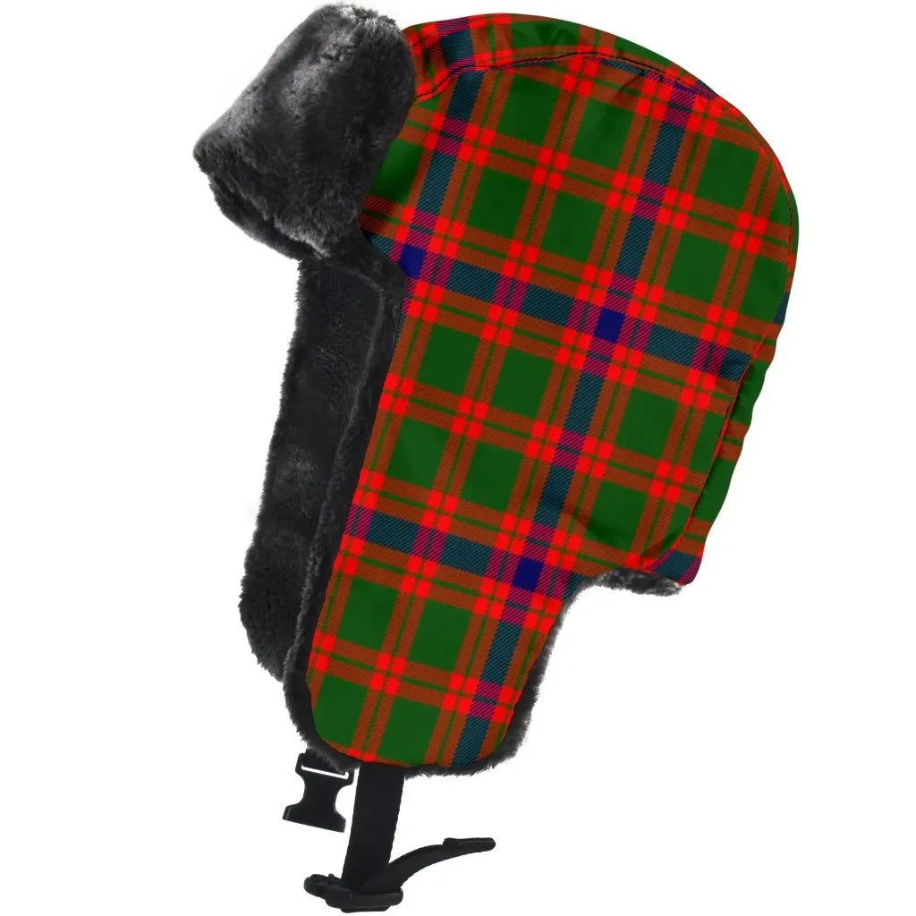 Skene Modern Tartan Plaid Trapper Hat