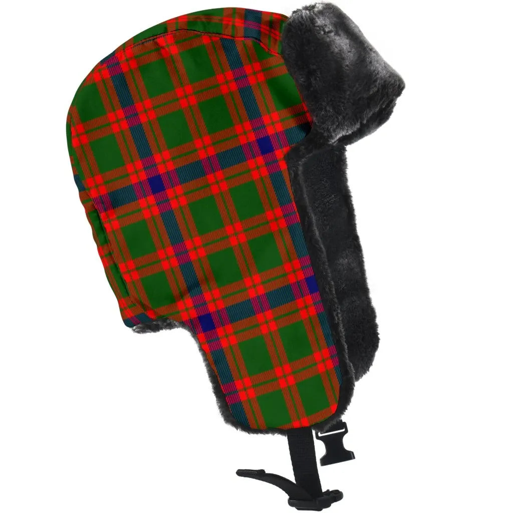 Skene Modern Tartan Plaid Trapper Hat