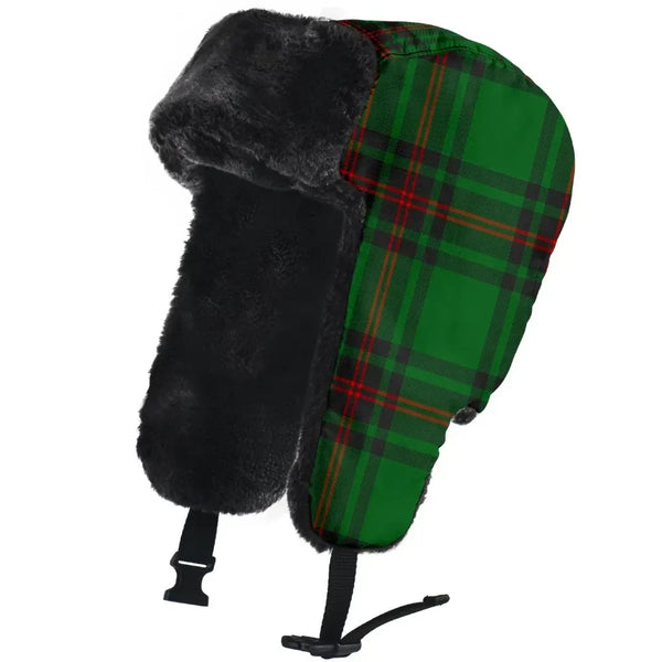 Scottish Tartan Logie Clan Trapper Hat Plaid Style