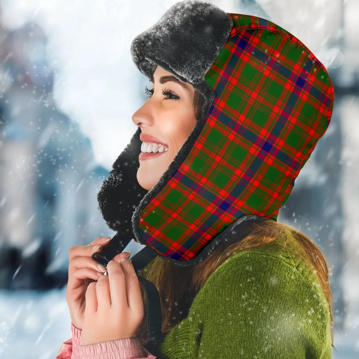 Kinninmont Tartan Plaid Trapper Hat