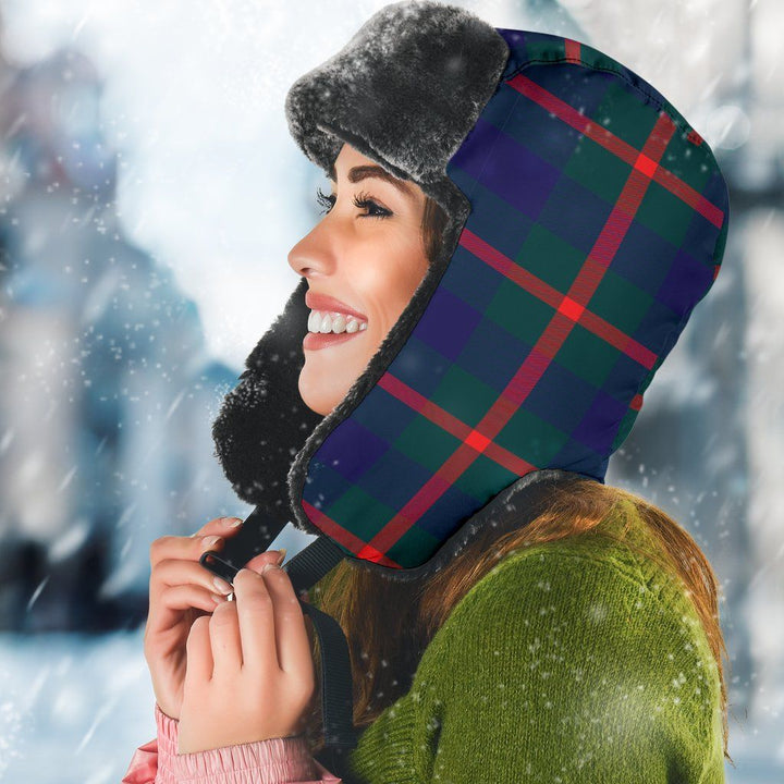 Agnew Modern Tartan Plaid Trapper Hat