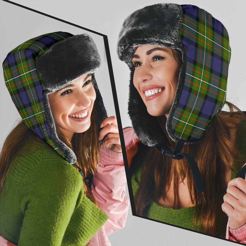 Fergusson Modern Tartan Plaid Trapper Hat