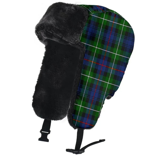 MacKenzie Modern Tartan Plaid Trapper Hat