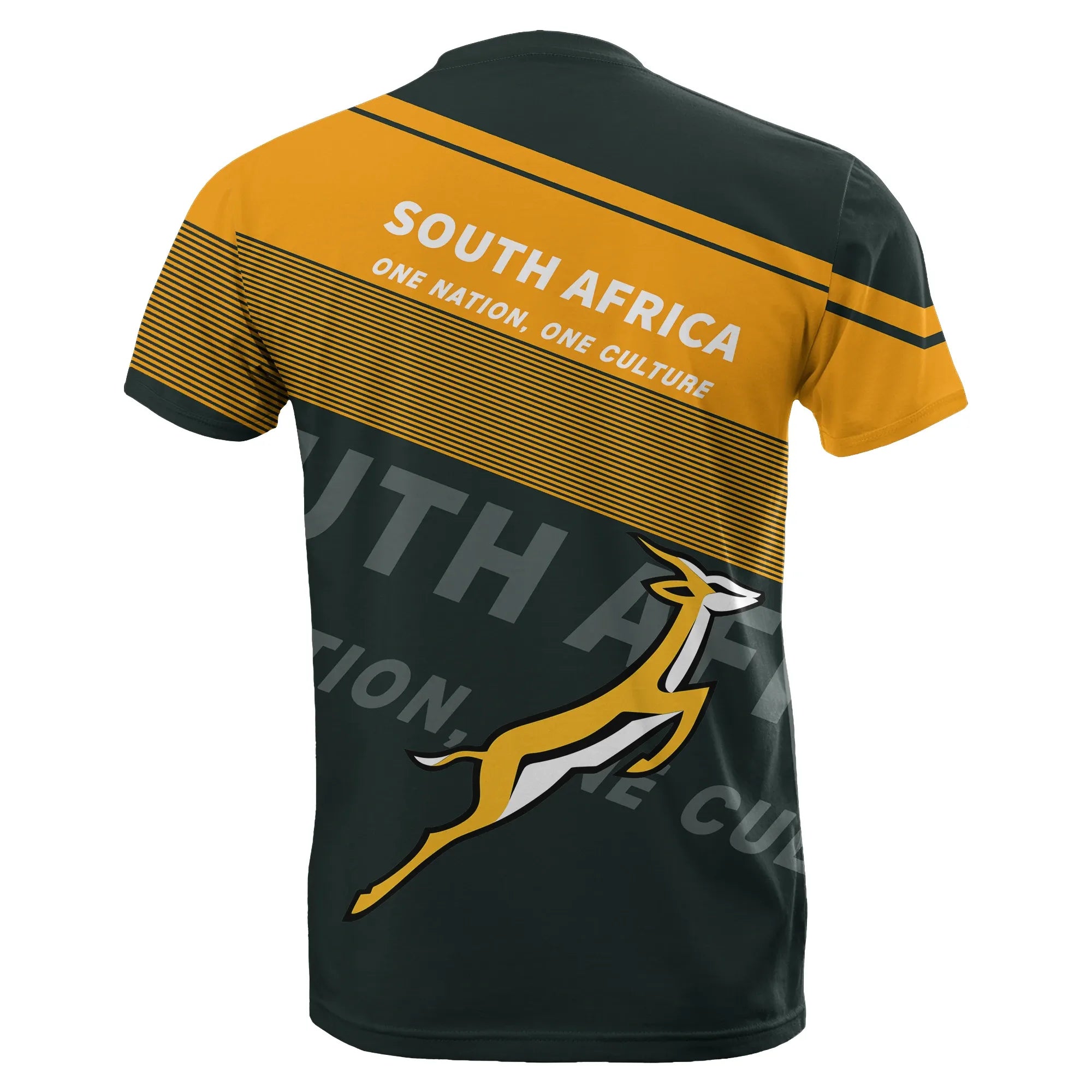 South Africa T-Shirt - Flag Motto T-Shirt Limited Style