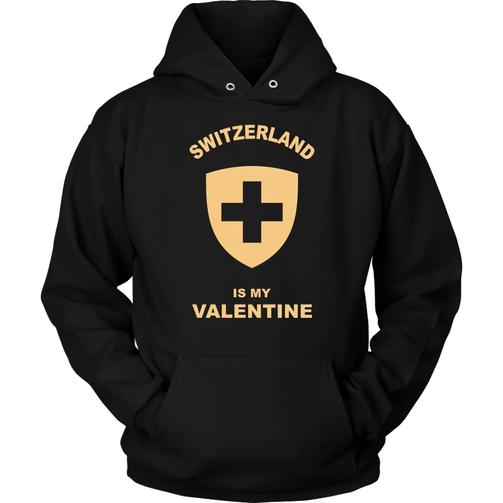 Switzerland T Shirt Is My Valentine