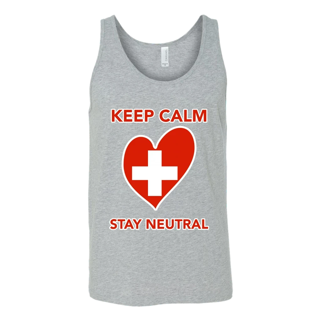 Switzerland T Shirt Keep Calm Stay Neutral