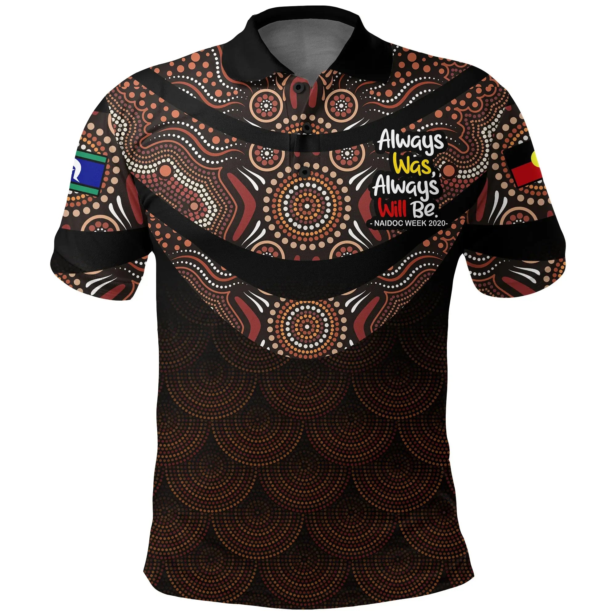 Australia Aboriginal Polo Shirt Australia Naidoc Week Indigenous A7