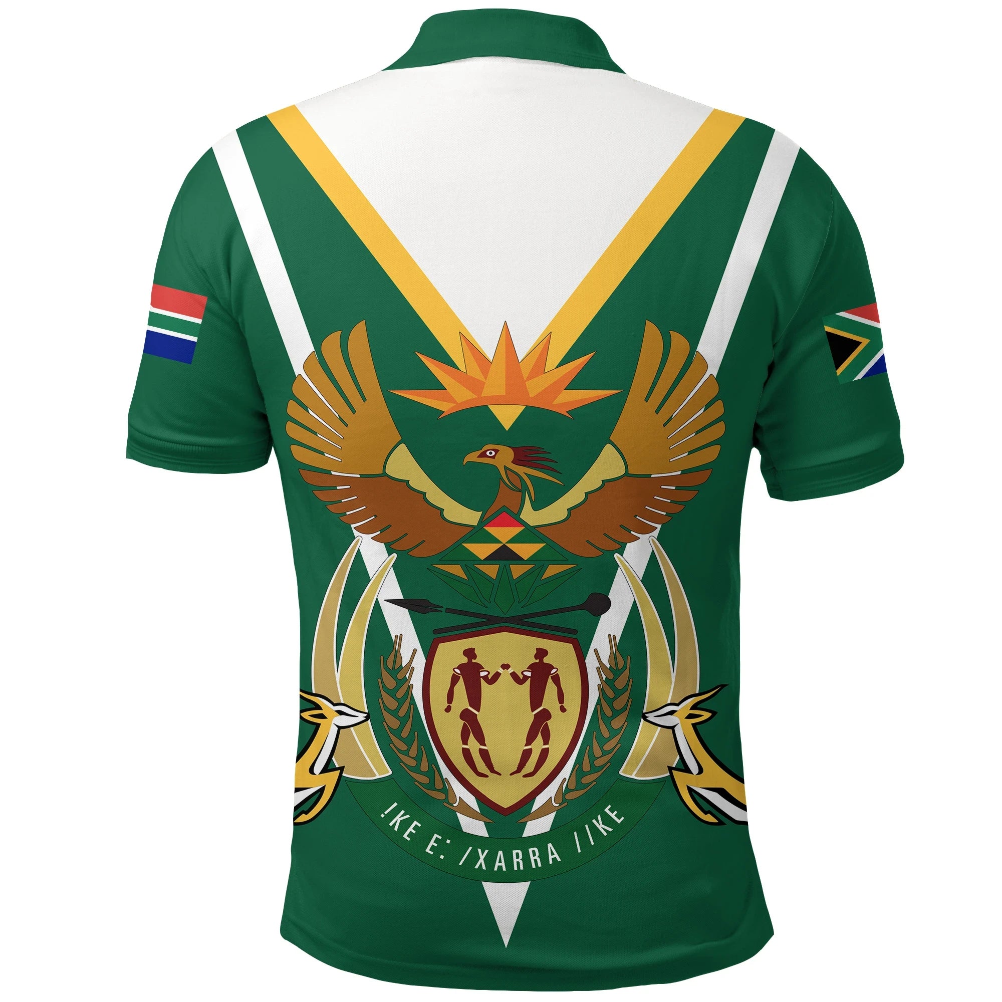 South Africa Polo Shirt Coat Of Arms A15