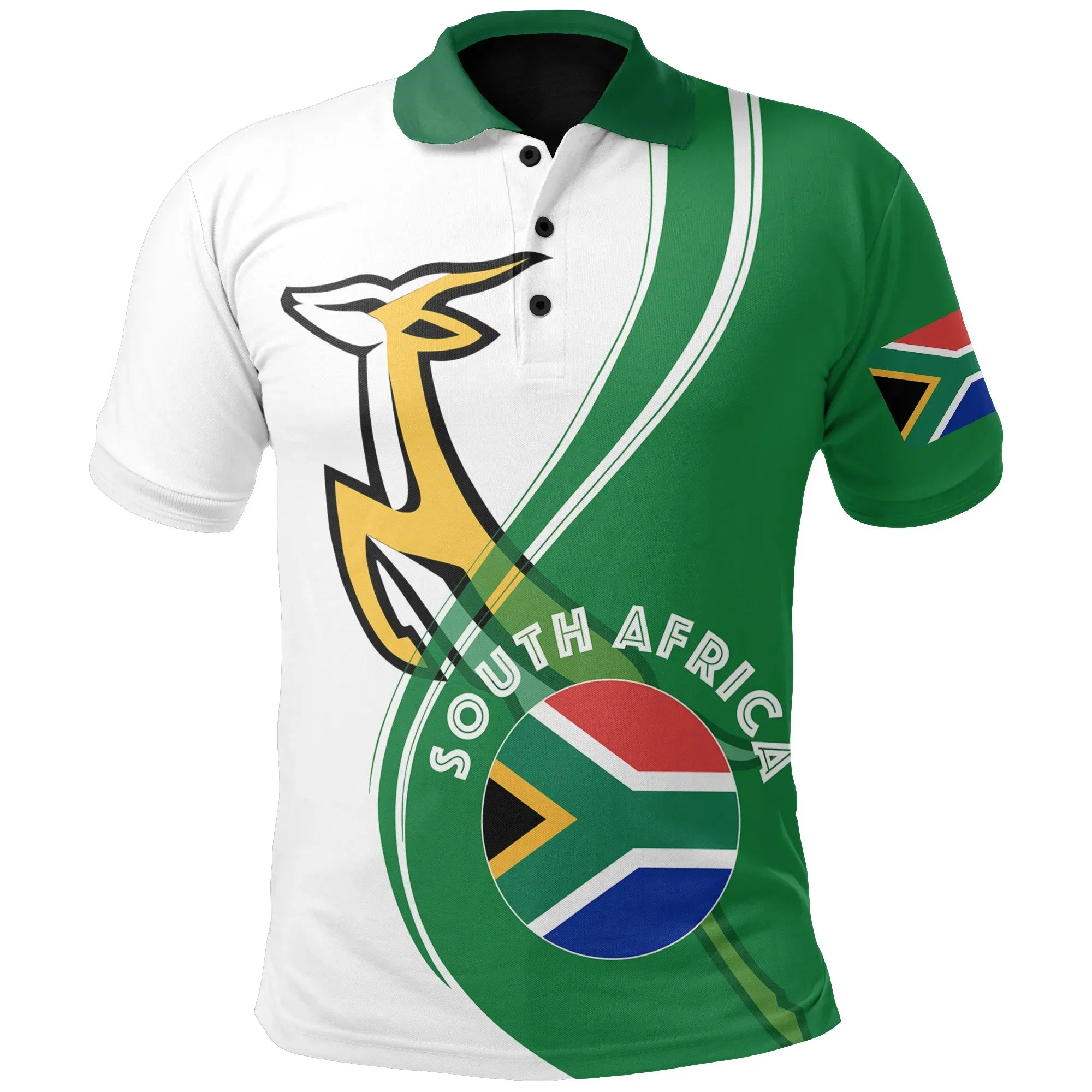 South Africa Polo Shirt - New Generation Springboks K7