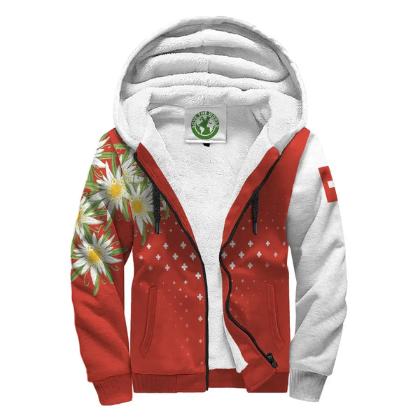 Switzerland Edelweiss Special Sherpa Hoodie