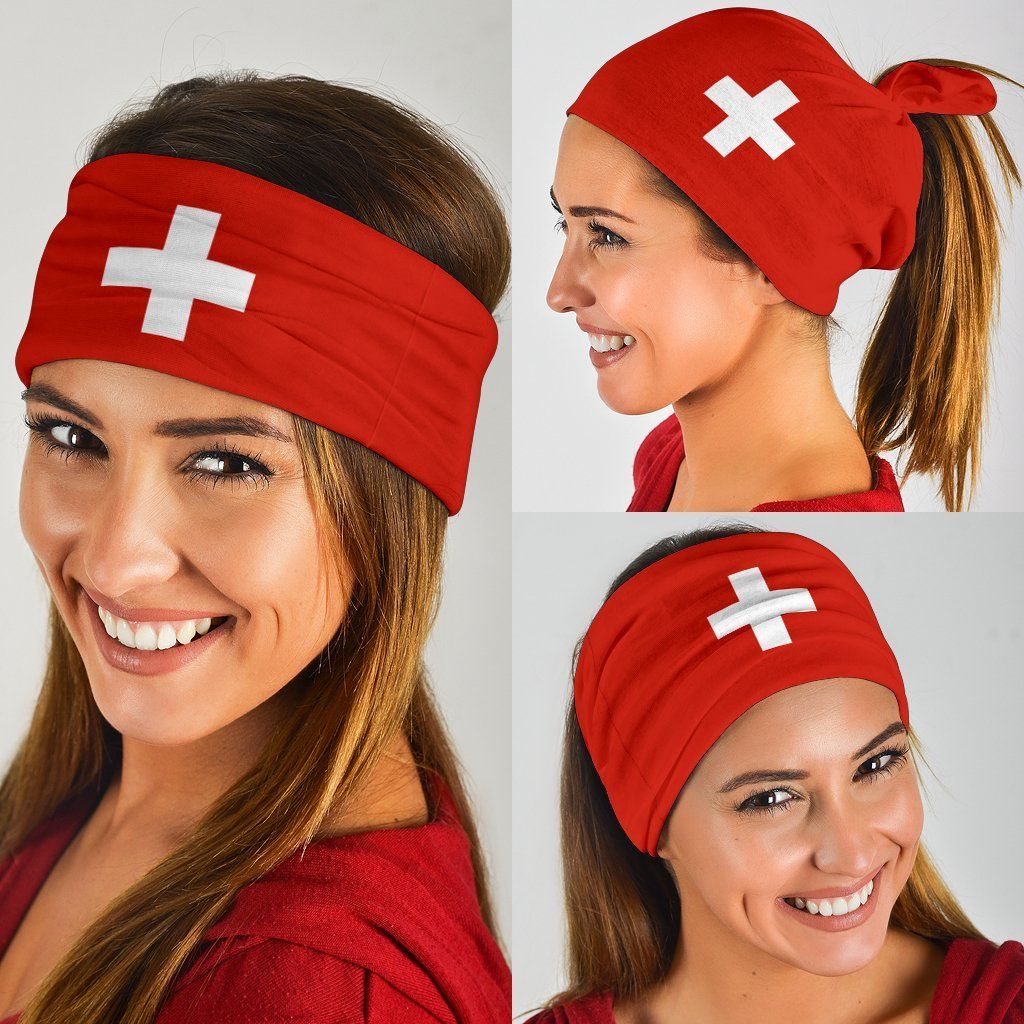 Switzerland Bandana 3 Pack Flag Neck Gaiter