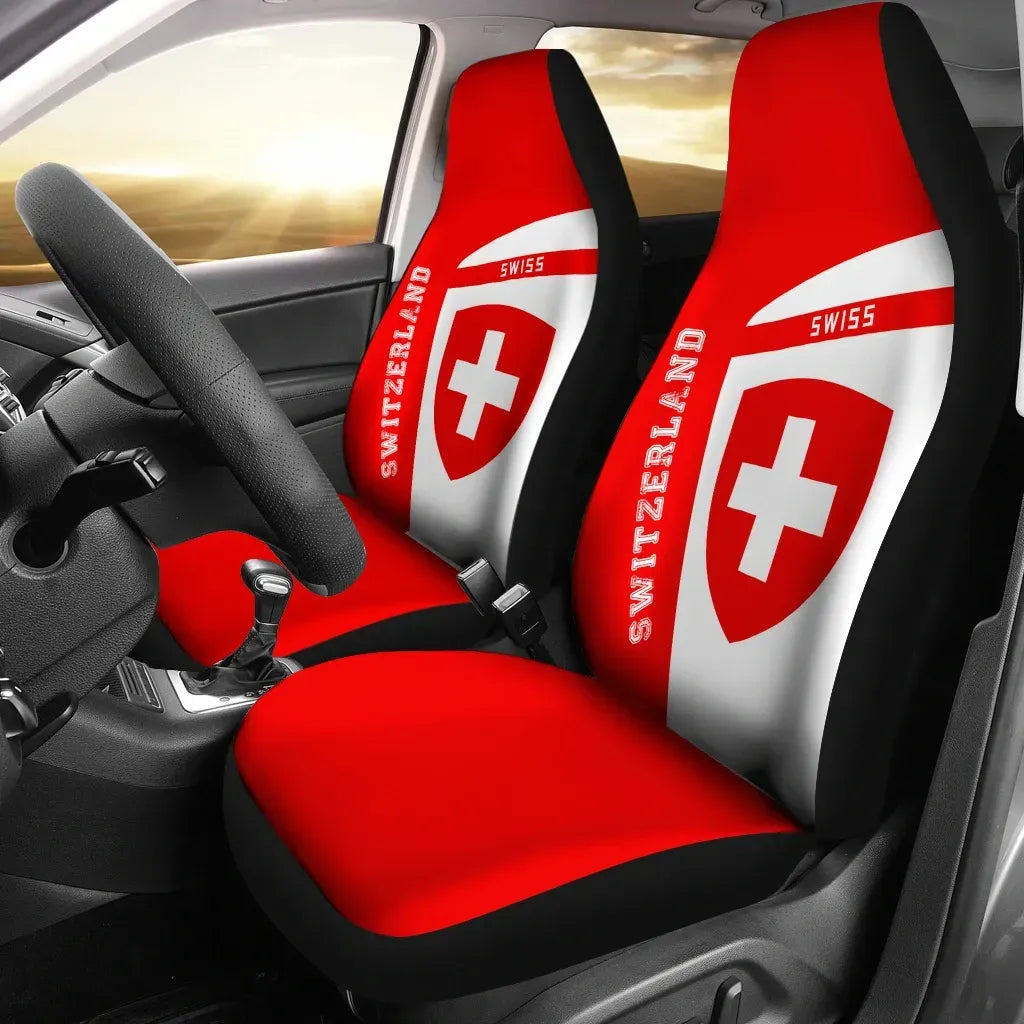 Switzerland Sport Car Seat Covers Premium Style