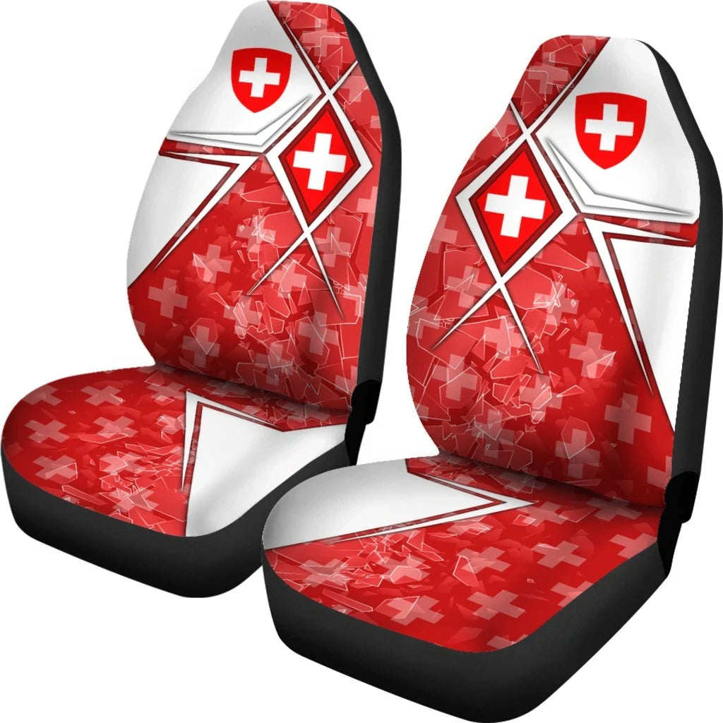 Switzerland Car Seat Covers Swiss Legend