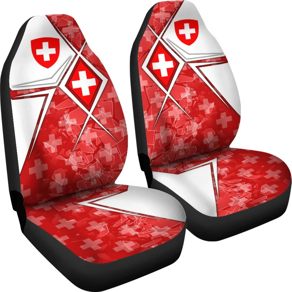 Switzerland Car Seat Covers Swiss Legend