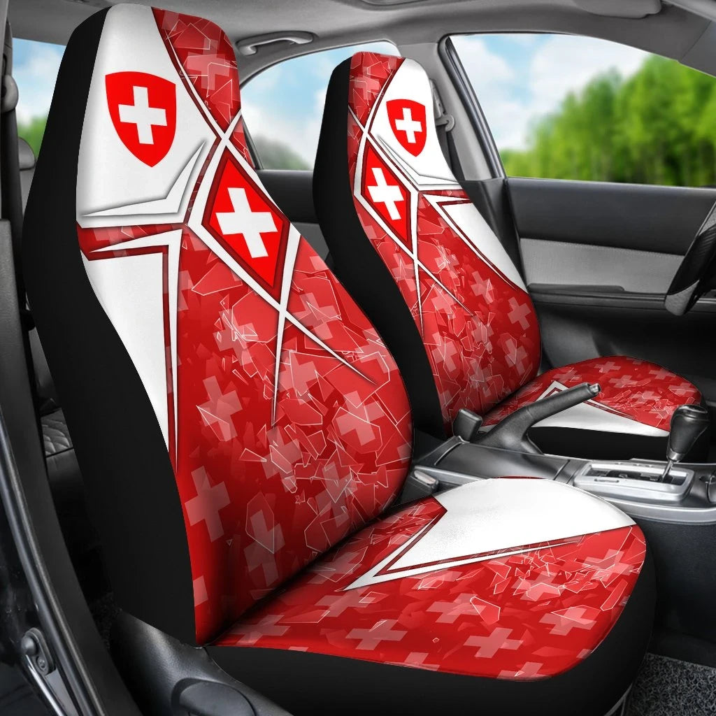 Switzerland Car Seat Covers Swiss Legend