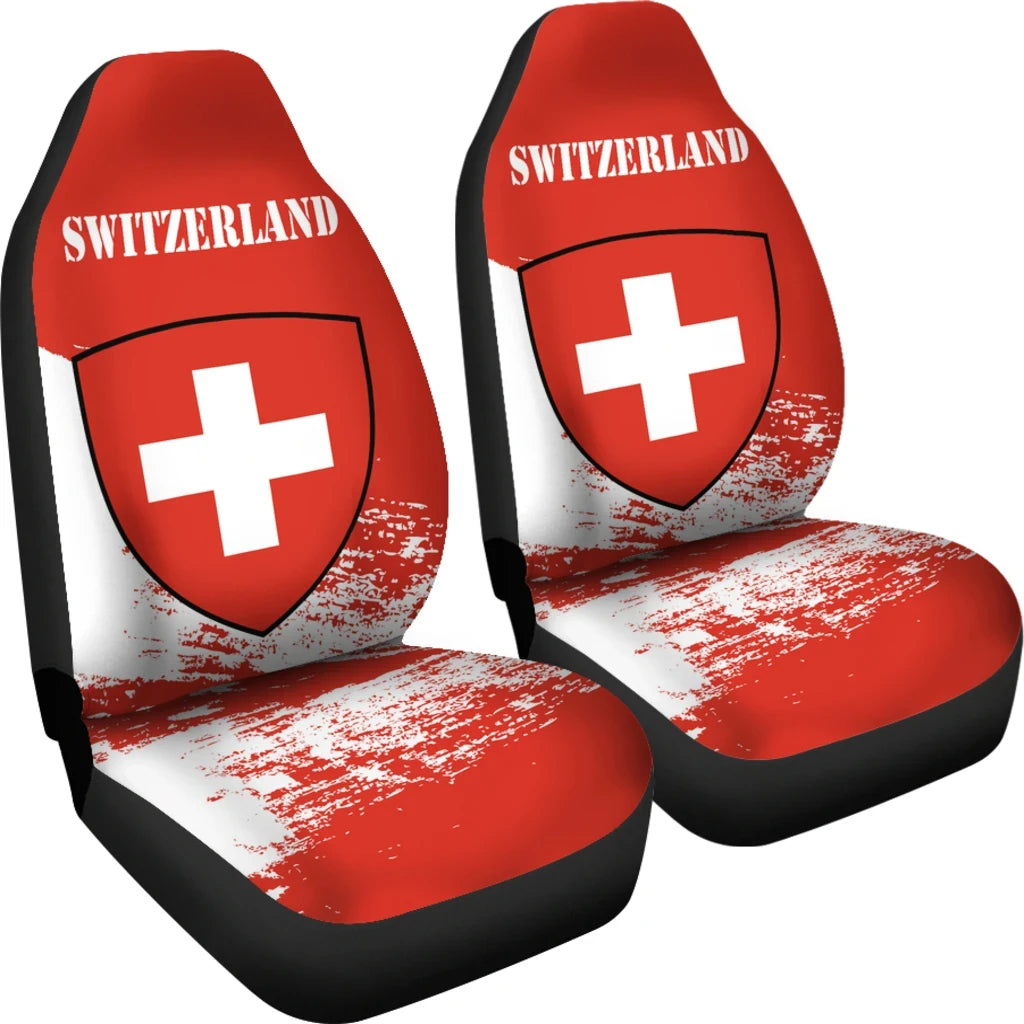 Switzerland Pantone Special Car Seat Covers