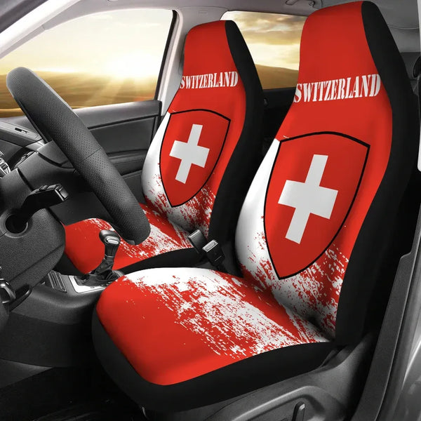 Switzerland Pantone Special Car Seat Covers