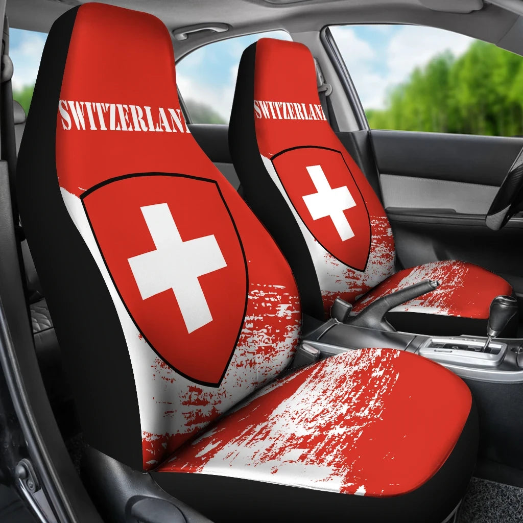 Switzerland Pantone Special Car Seat Covers