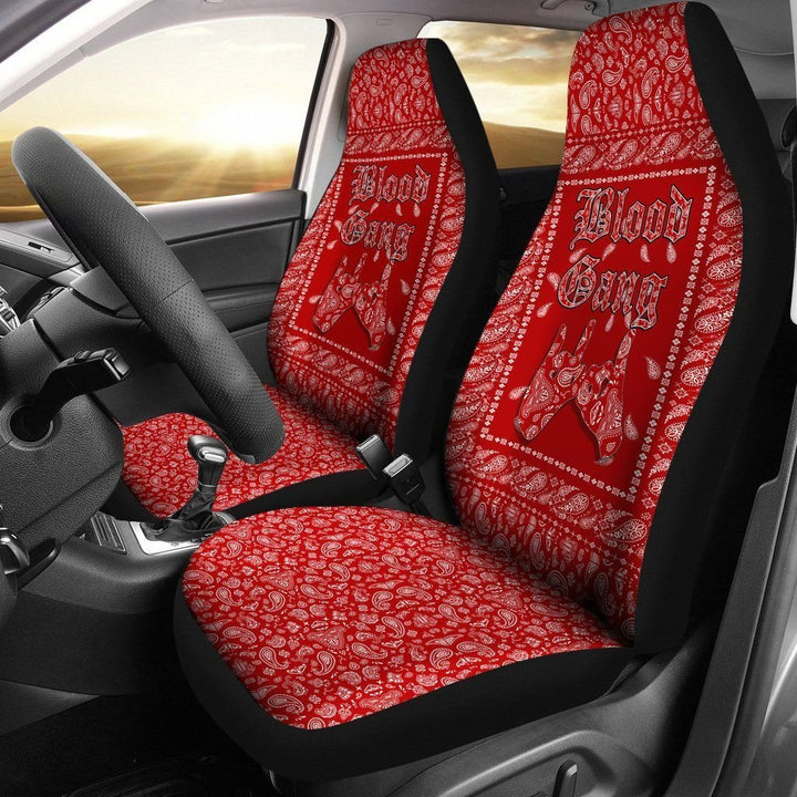 Blood Gang Car Seat Covers
