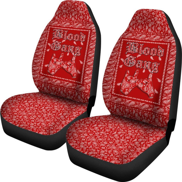 Blood Gang Car Seat Covers
