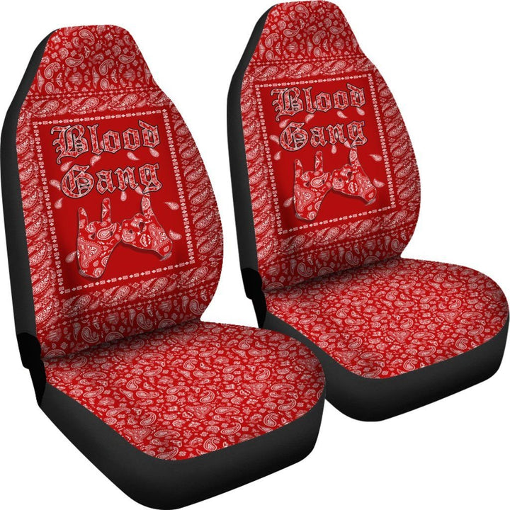 Blood Gang Car Seat Covers