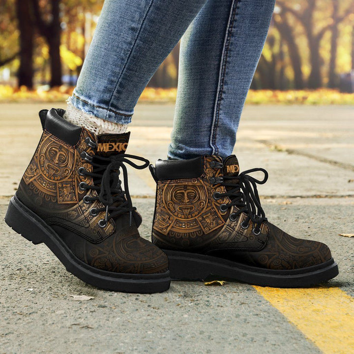 Mexico Aztec Boots The Ancient Aztec Calendar – To The Closet