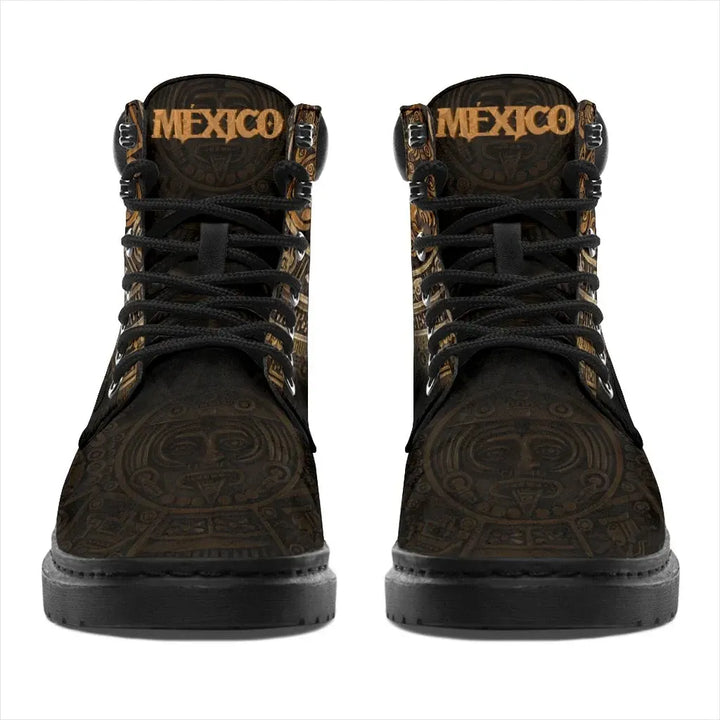 Mexico Aztec Boots The Ancient Aztec Calendar – To The Closet