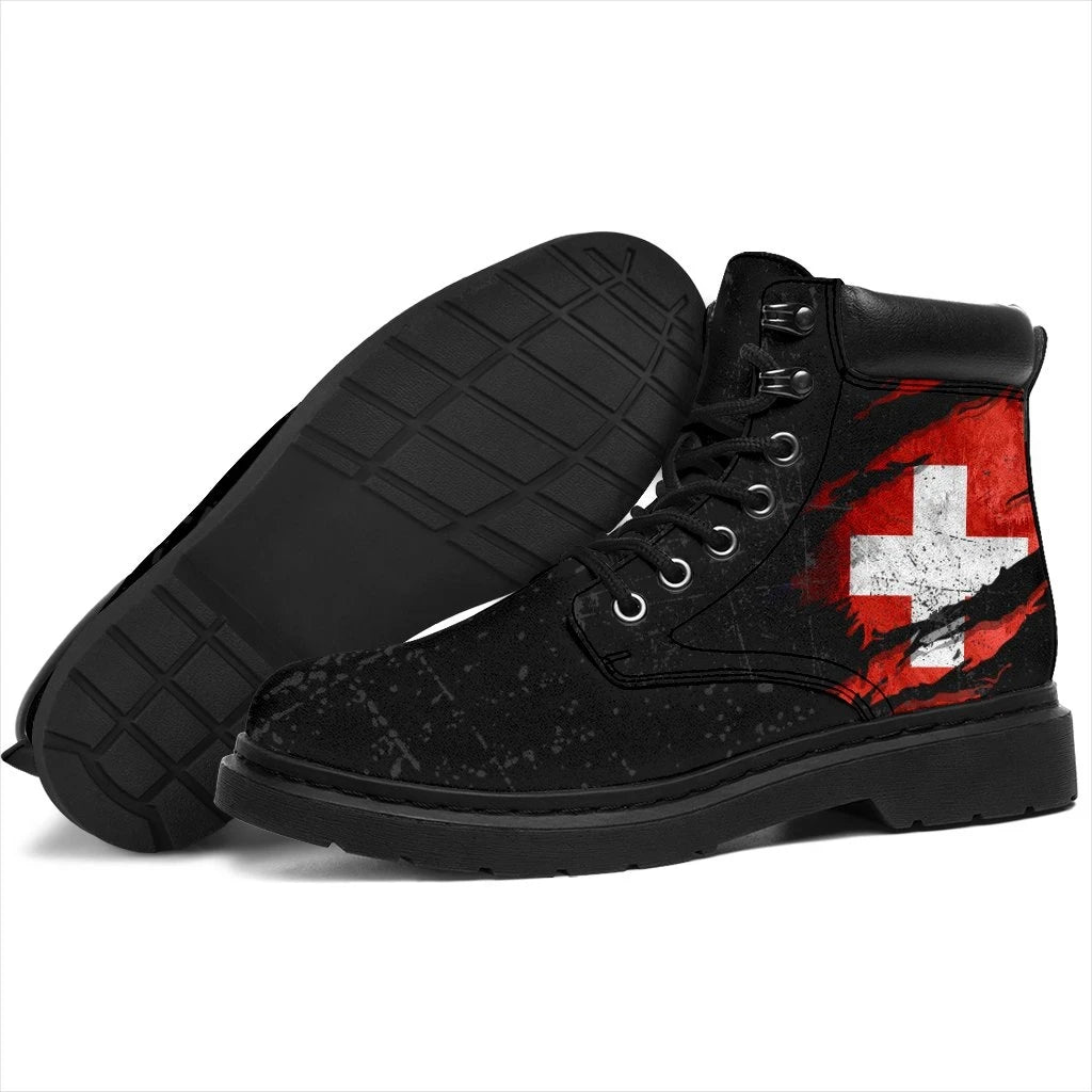 Switzerland In Me All Season Boots Special Grunge Style