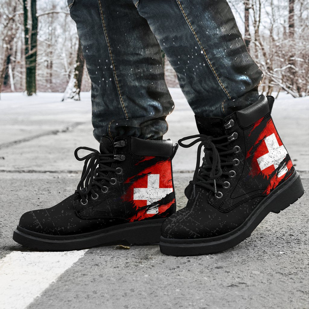 Switzerland In Me All Season Boots Special Grunge Style