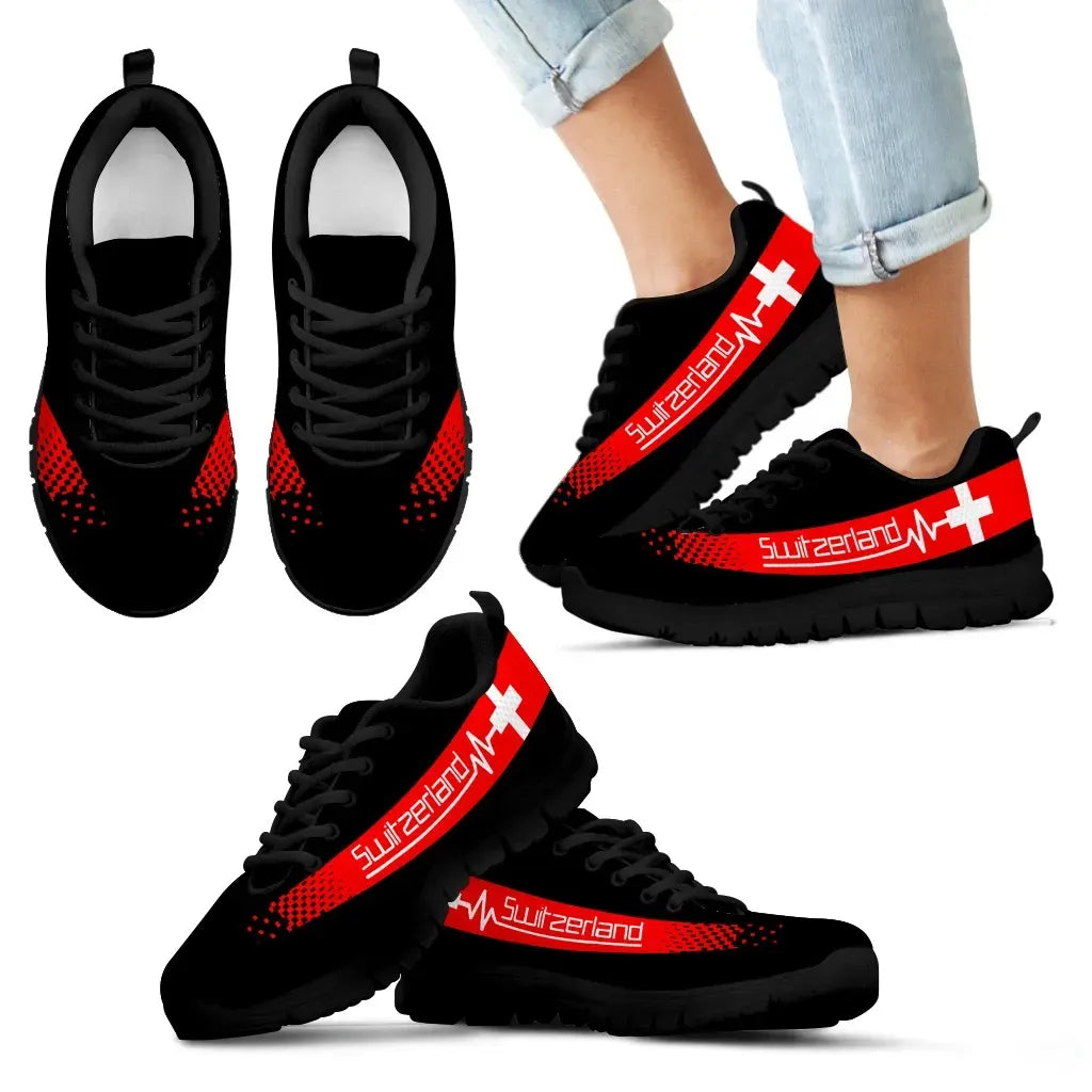 Switzerland Heartbeat Sneakers