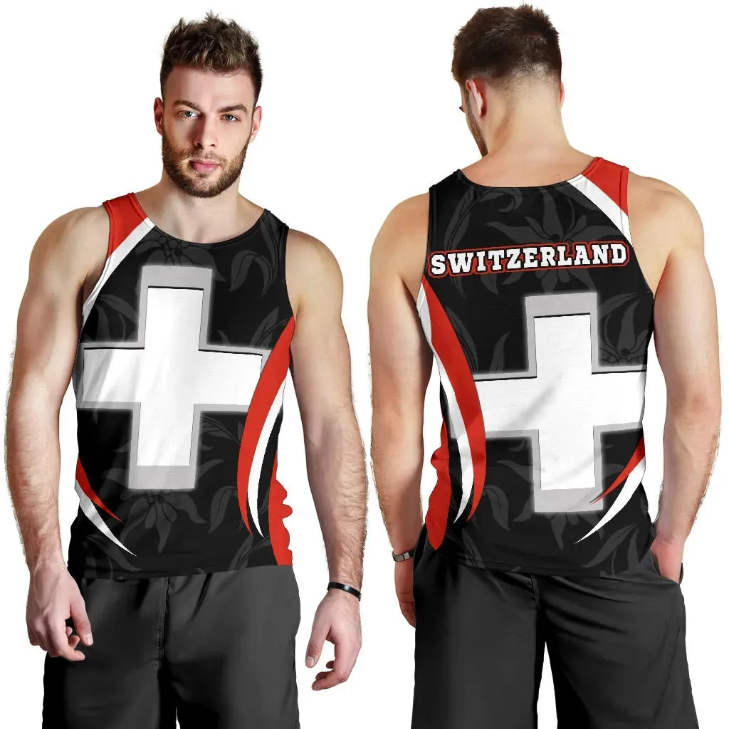 Switzerland Men Tank Top Switzerland Spirit