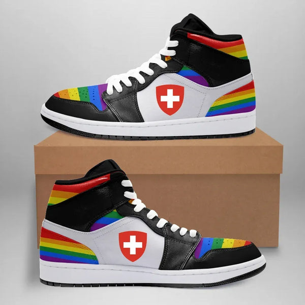 Switzerland High Sneakers Aj Lgbt