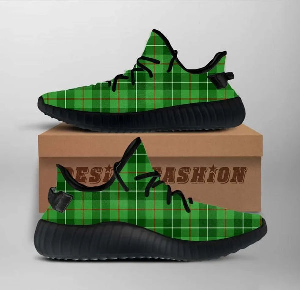 Boyle Tartan Plaid Yeezy Shoes