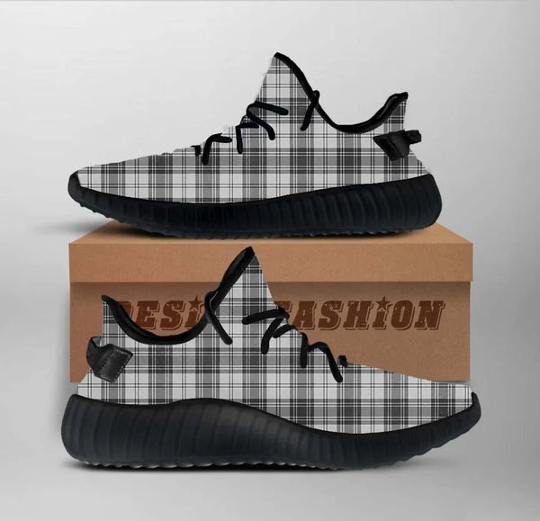 Glen Tartan Plaid Yeezy Shoes