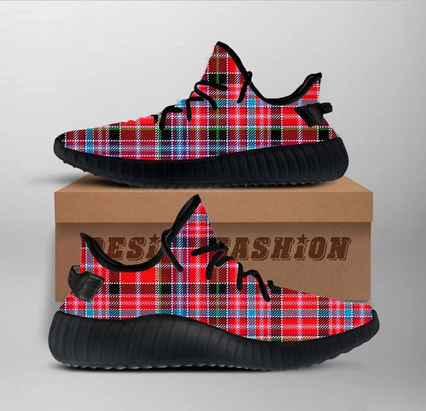 Straiton Tartan Plaid Yeezy Shoes