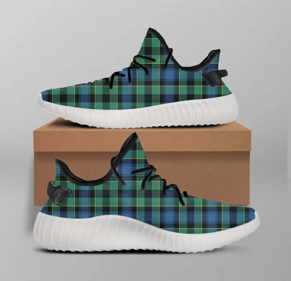 Mowat (of Inglistoun) Tartan Plaid Yeezy Shoes