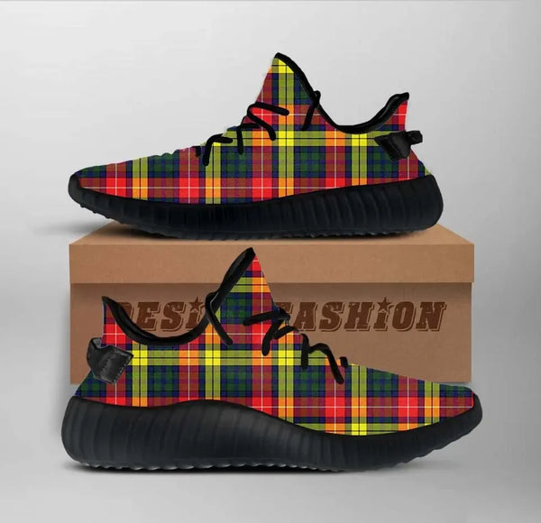 Dewar Tartan Plaid Yeezy Shoes