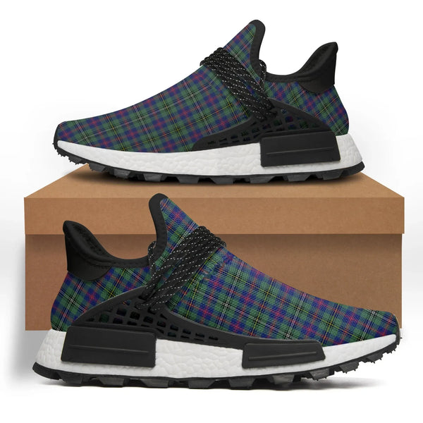 Wood Modern Tartan Plaid Like NMD Human Shoes