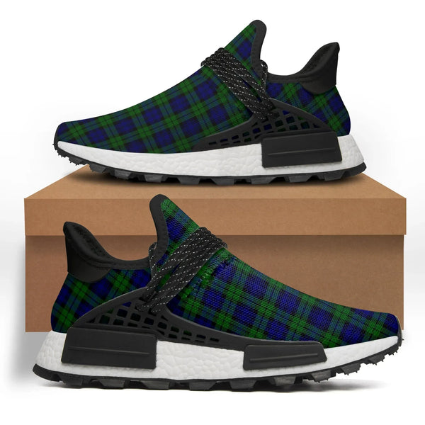 Campbell Modern Tartan Plaid Like NMD Human Shoes