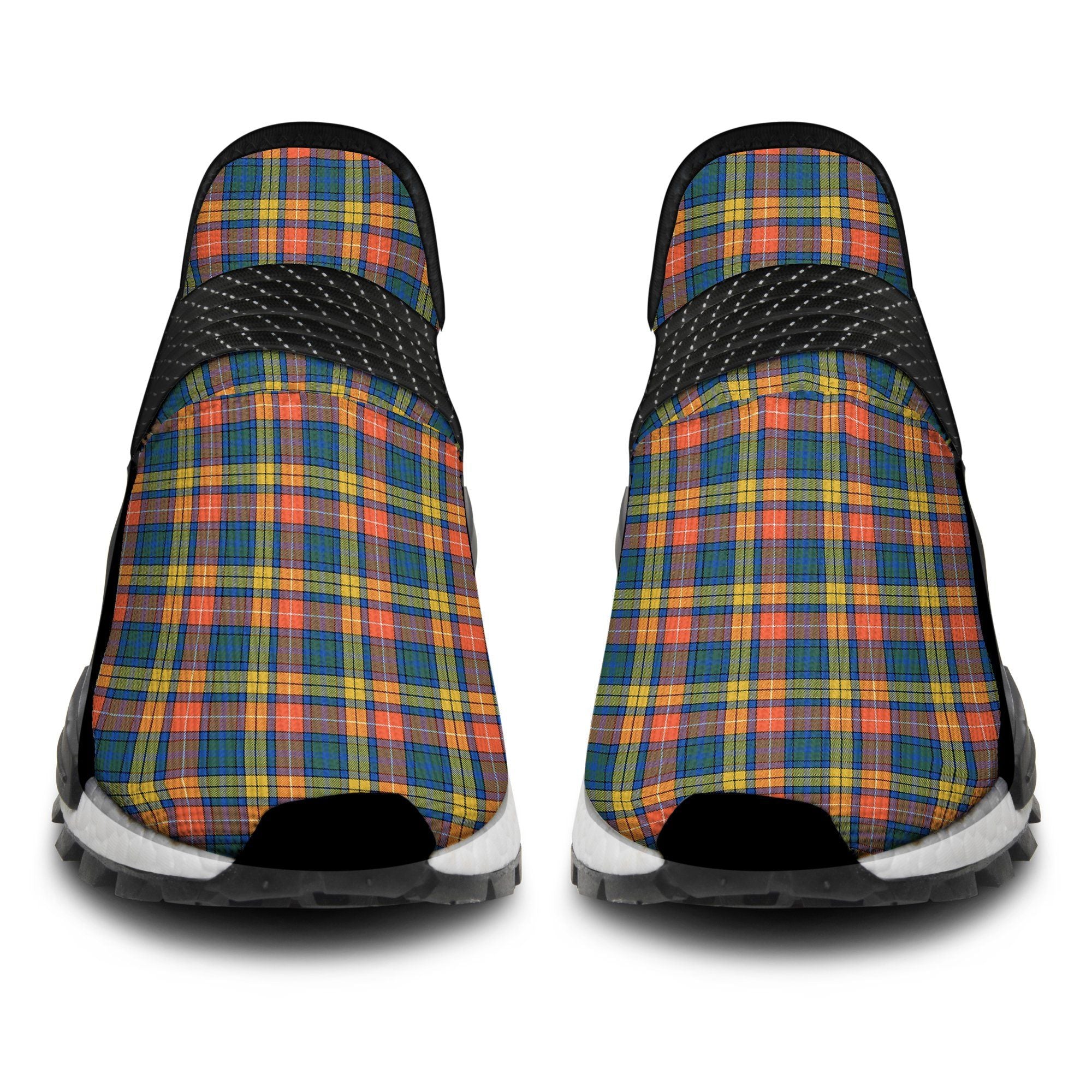 Buchanan Ancient Tartan Plaid Like NMD Human Shoes