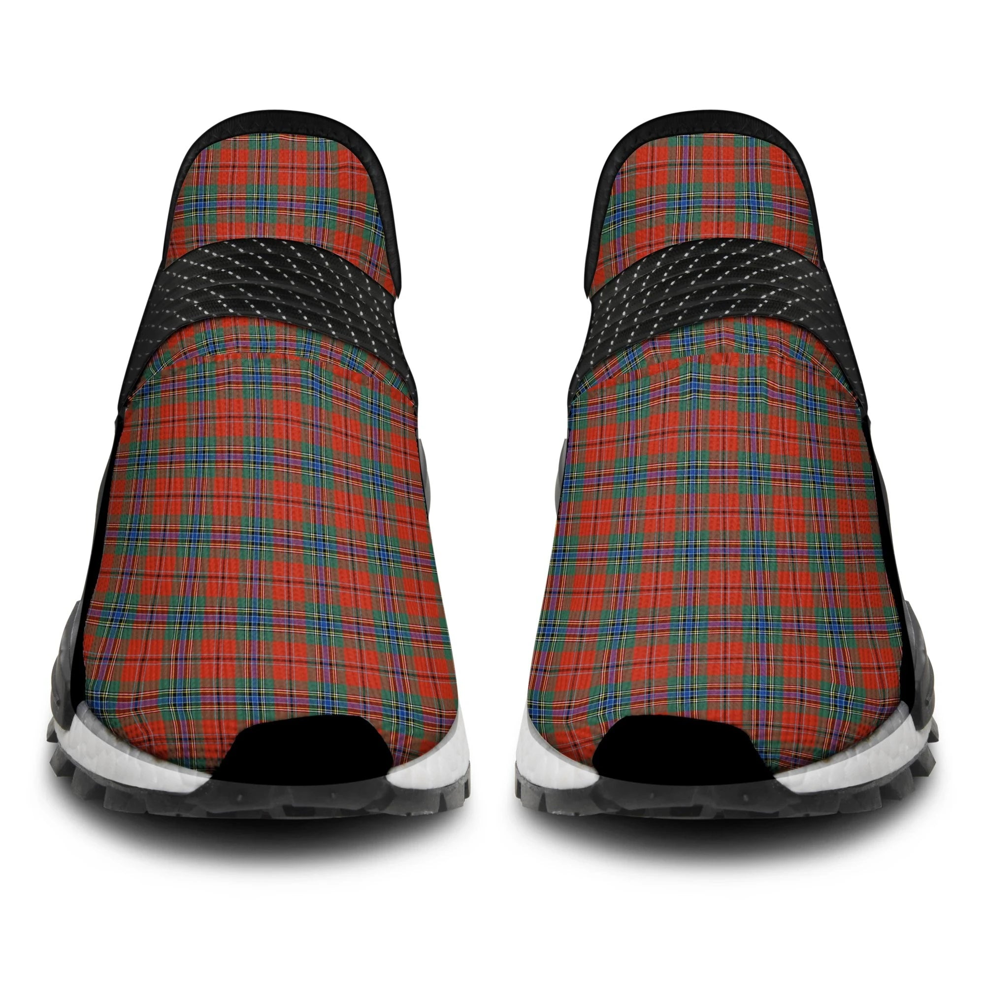 MacLean of Duart Ancient Tartan Plaid Like NMD Human Shoes