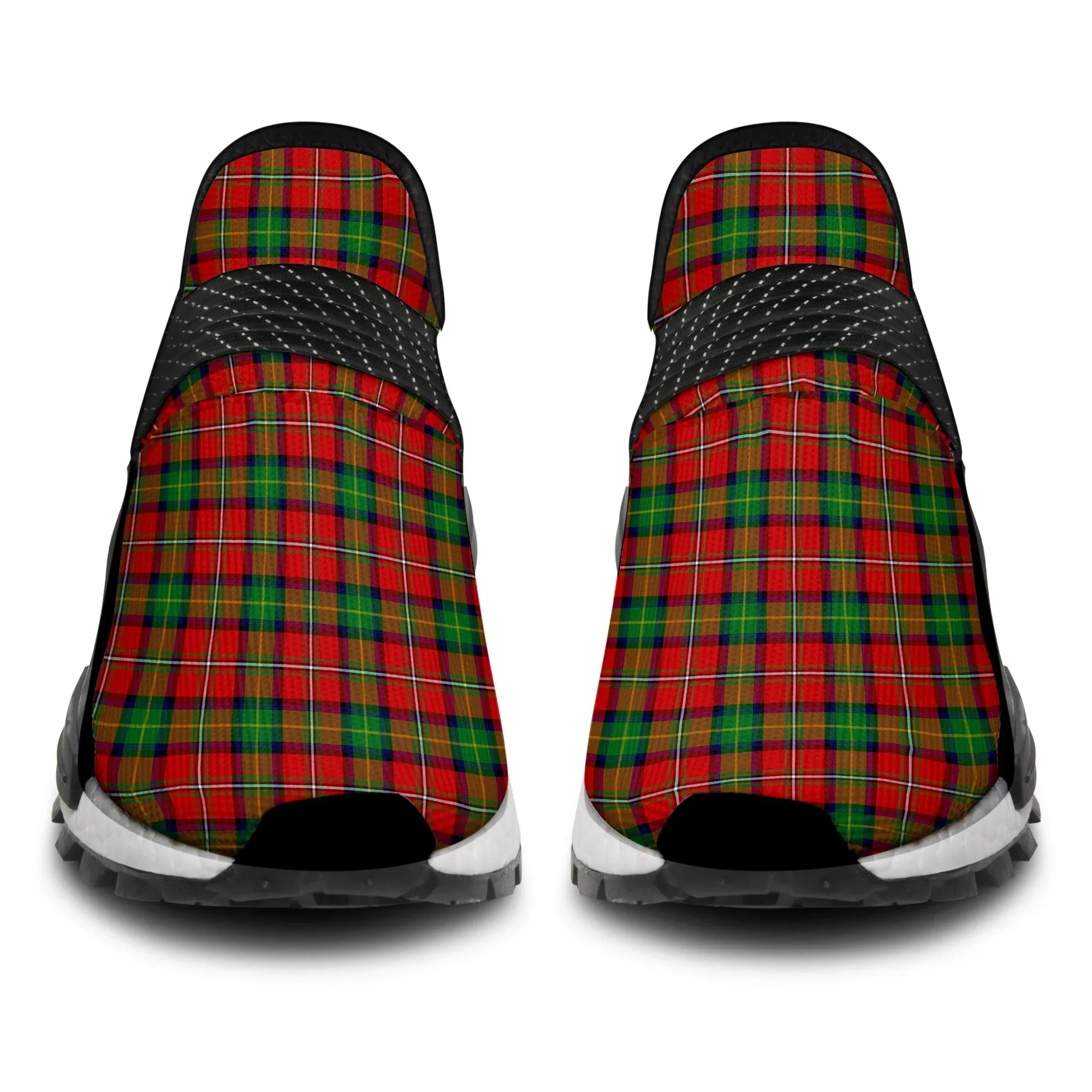 Boyd Modern Tartan Plaid Like NMD Human Shoes