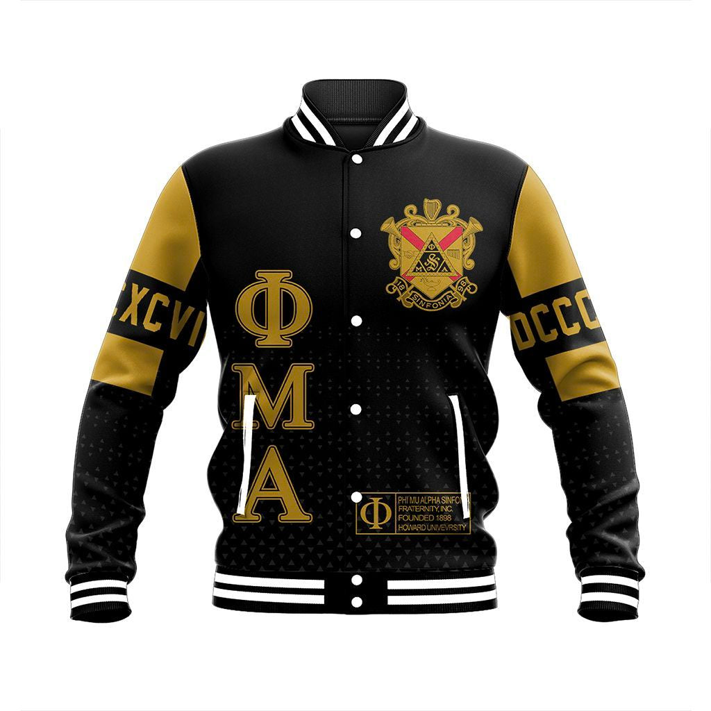 Jacket - MCM Phi Mu Alpha Sinfonia Baseball Jacket