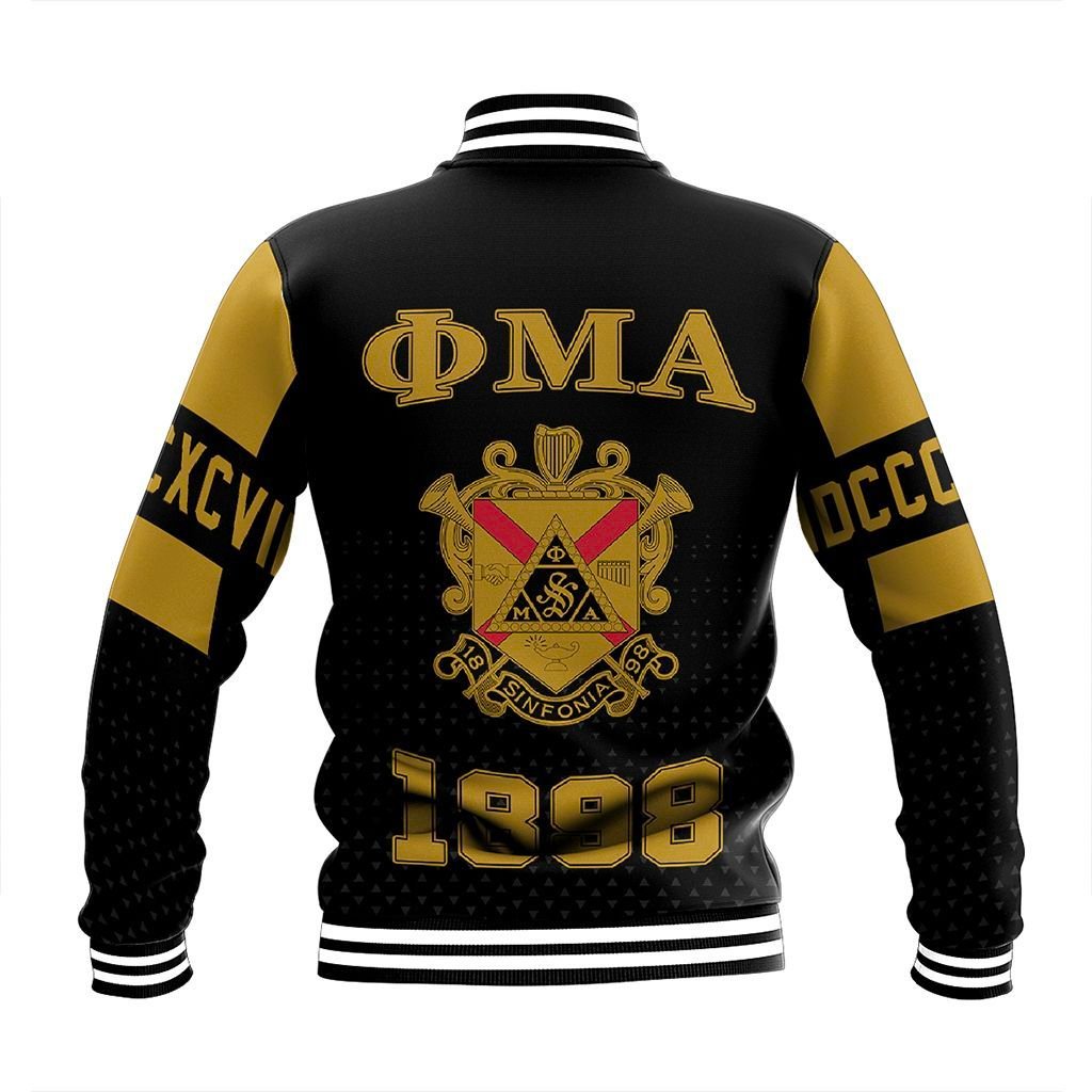 Jacket - MCM Phi Mu Alpha Sinfonia Baseball Jacket